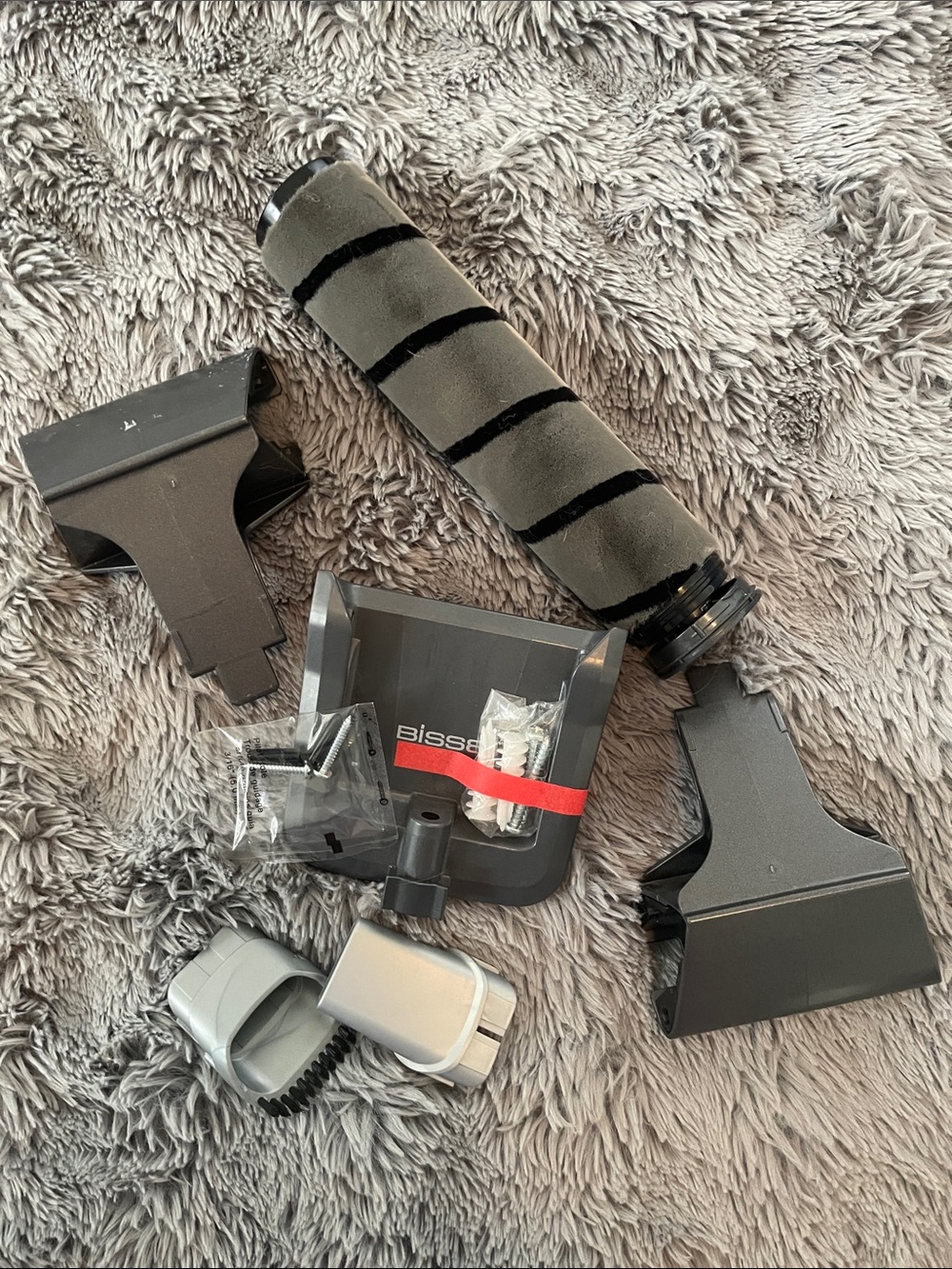 Bissell icon pet Vacuum hardwood floor Roller and Attachment Kit - Gray/Black